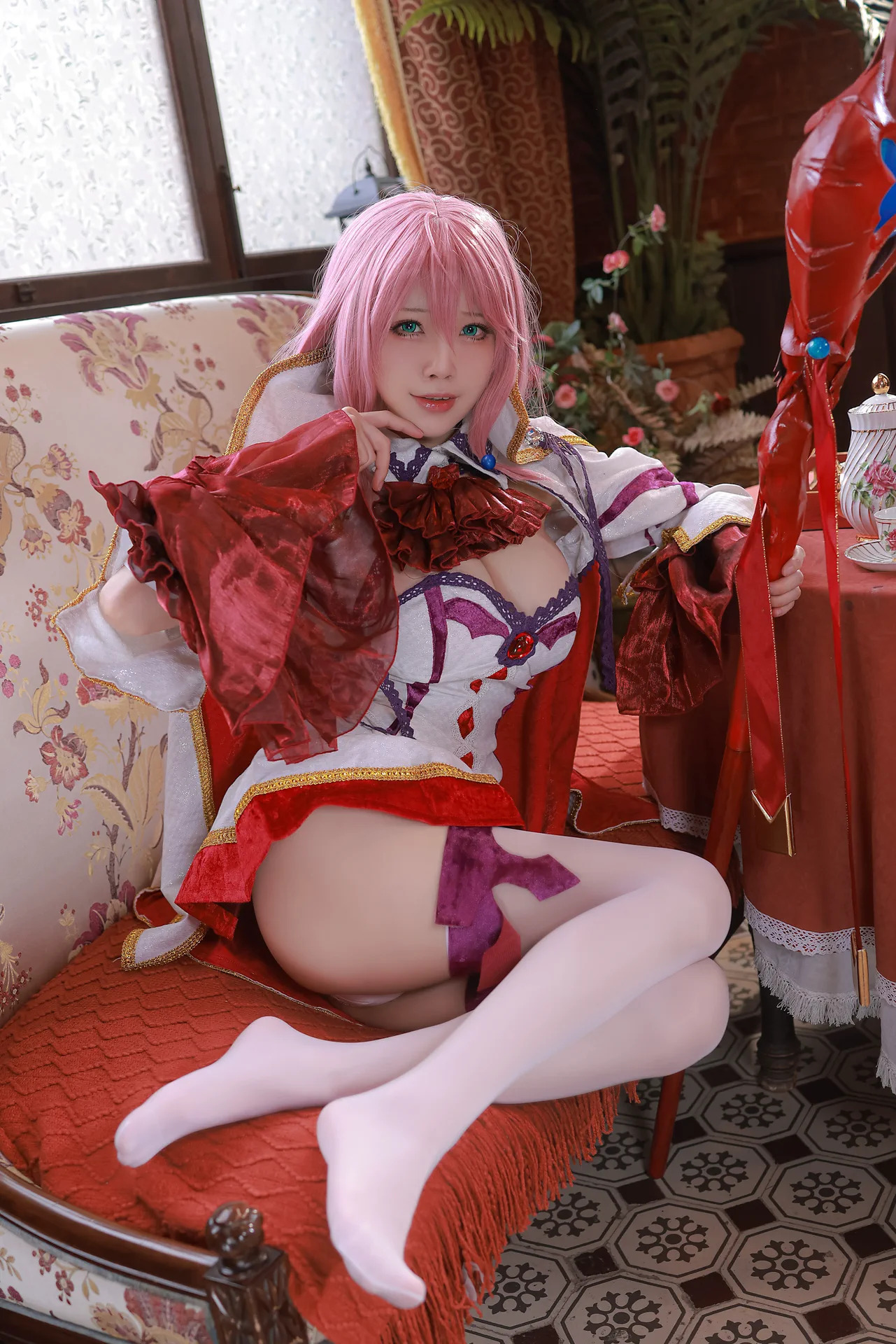 水淼Aqua NO.097 回复术士 芙蕾雅 Cosplay 图集