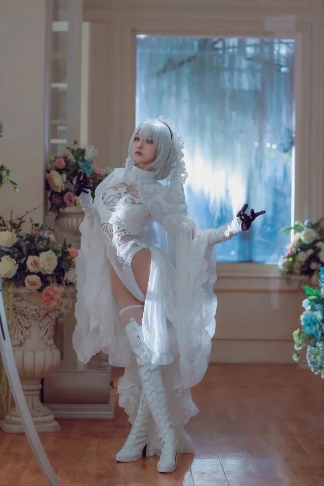 水淼 NO.053 尼尔机械纪元 2B Cosplay 图集