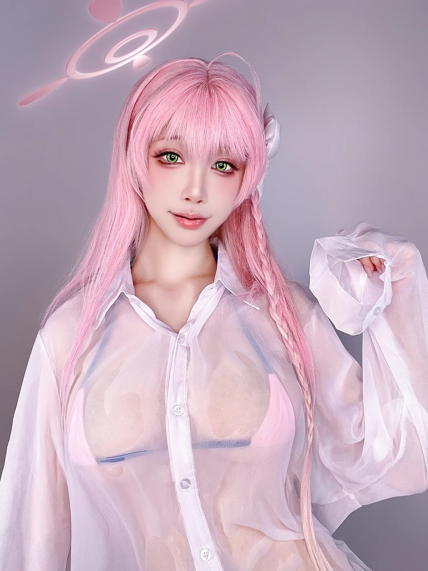 水淼Aqua 浦和花子 泳装Cosplay图集