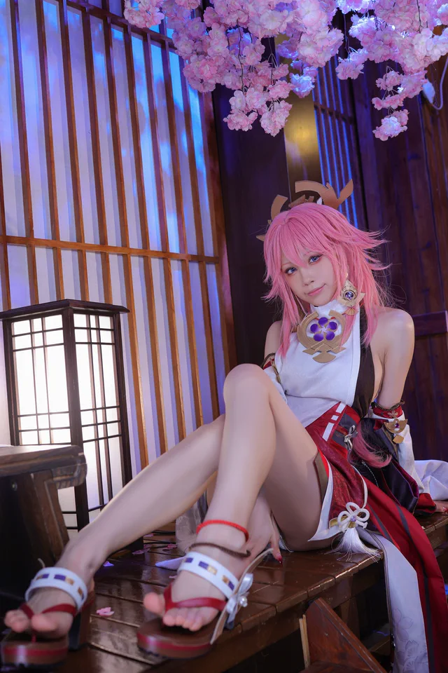 水淼 NO.112 八重神子 Cosplay 图集