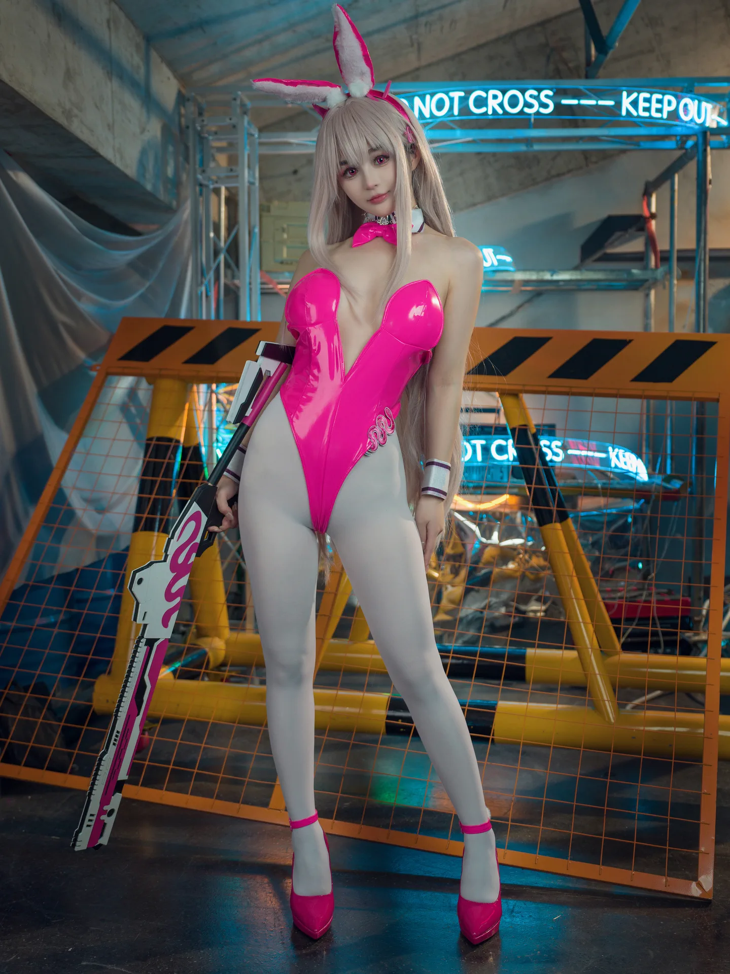 桜井宁宁 No.085 毒蛇兔女郎 Cosplay 写真